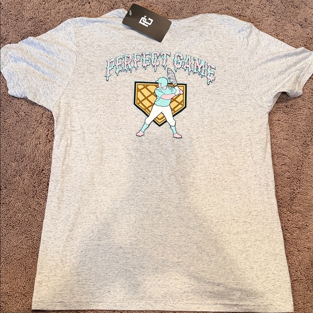 Perfect Game Kids Short Sleeve Tee - Gray